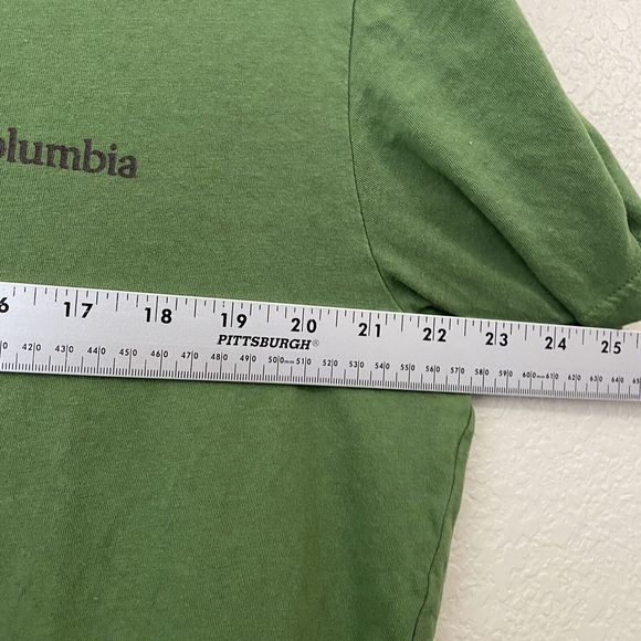 Columbia Shirt Mens Size XL Green Graphic Tee Cotton - Picture 4 of 6